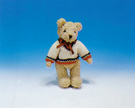 5 JOINTED BEAR W/SWEATER